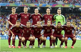 Đội tuyển Nga dính nghi án doping ở World Cup 2014